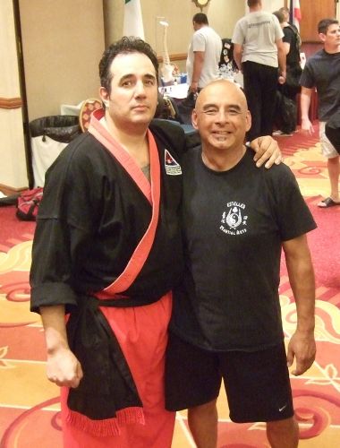 My great friend and brother, Sifu Ron Esteller (right hand to the late GM Charles Gaylord) 